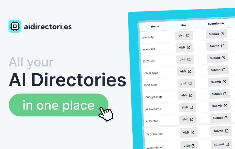 AI Directories · 官方展示图